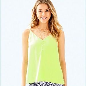 Lilly Pulitzer Laila Tank in Celery